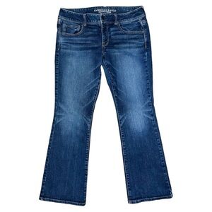 American Eagle Outfitters Jeans Women’s Size 12 Short Kick Boot Stretch 32x29